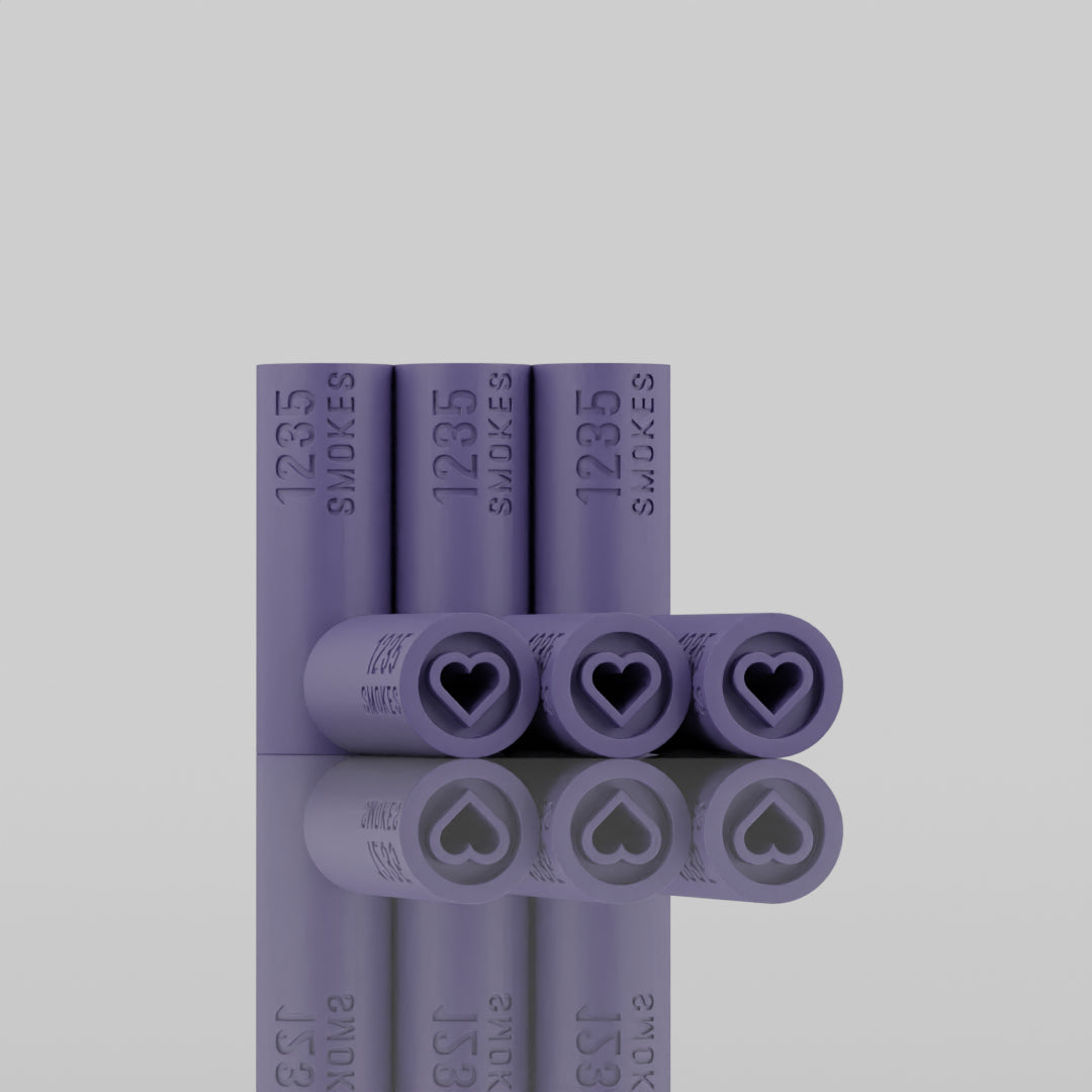 Pack of 3 Filter Tips with Design - 1235 Smokes