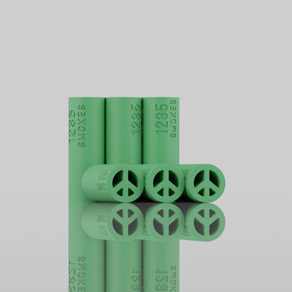 Pack of 3 Filter Tips with Design - 1235 Smokes