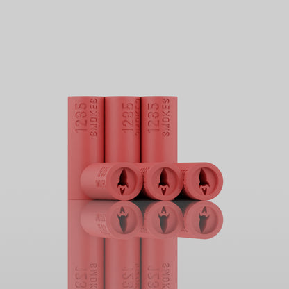 Pack of 3 Filter Tips with Design - 1235 Smokes