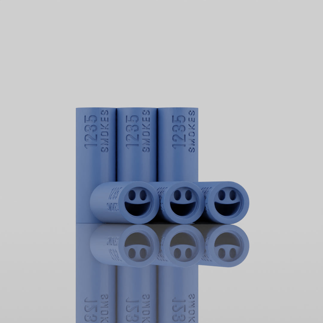 Pack of 3 Filter Tips with Design - 1235 Smokes